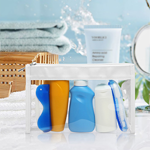 clear makeuo bag