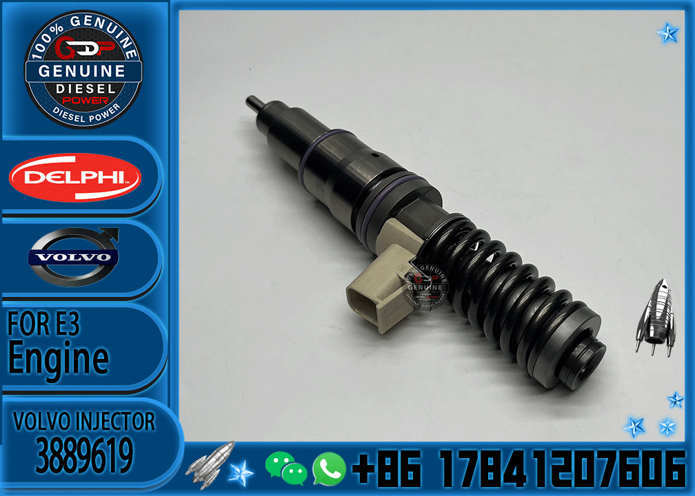 Diesel Engine Fuel Injector 85000416 EX631016 20484073 3889619 20497849 20510724 85000223 21379931 For VOVLO