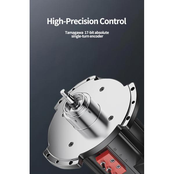 24V 3KW 9.6Nm Tamagawa17-bitabsolute Single-turnencoder Electric Forklift Traction Servo Motor
