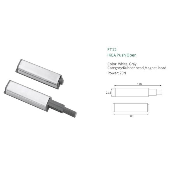 Push to Open Cabinet Fittings Pressure Door Opener 35mm 65mm 100mm