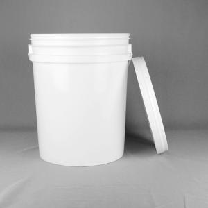 Quality 25L PP Plastic Bucket Food Grade for Chemical Fertilizer Packaging Drum for sale