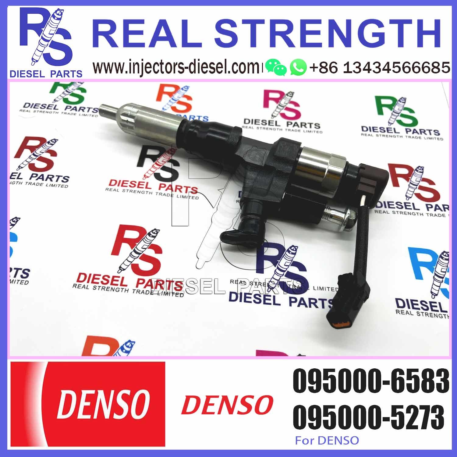 Common rail fuel injector 095000-6581, 095000-6582, 095000-6583 for HINO J08E 330PS 23670-E0320,