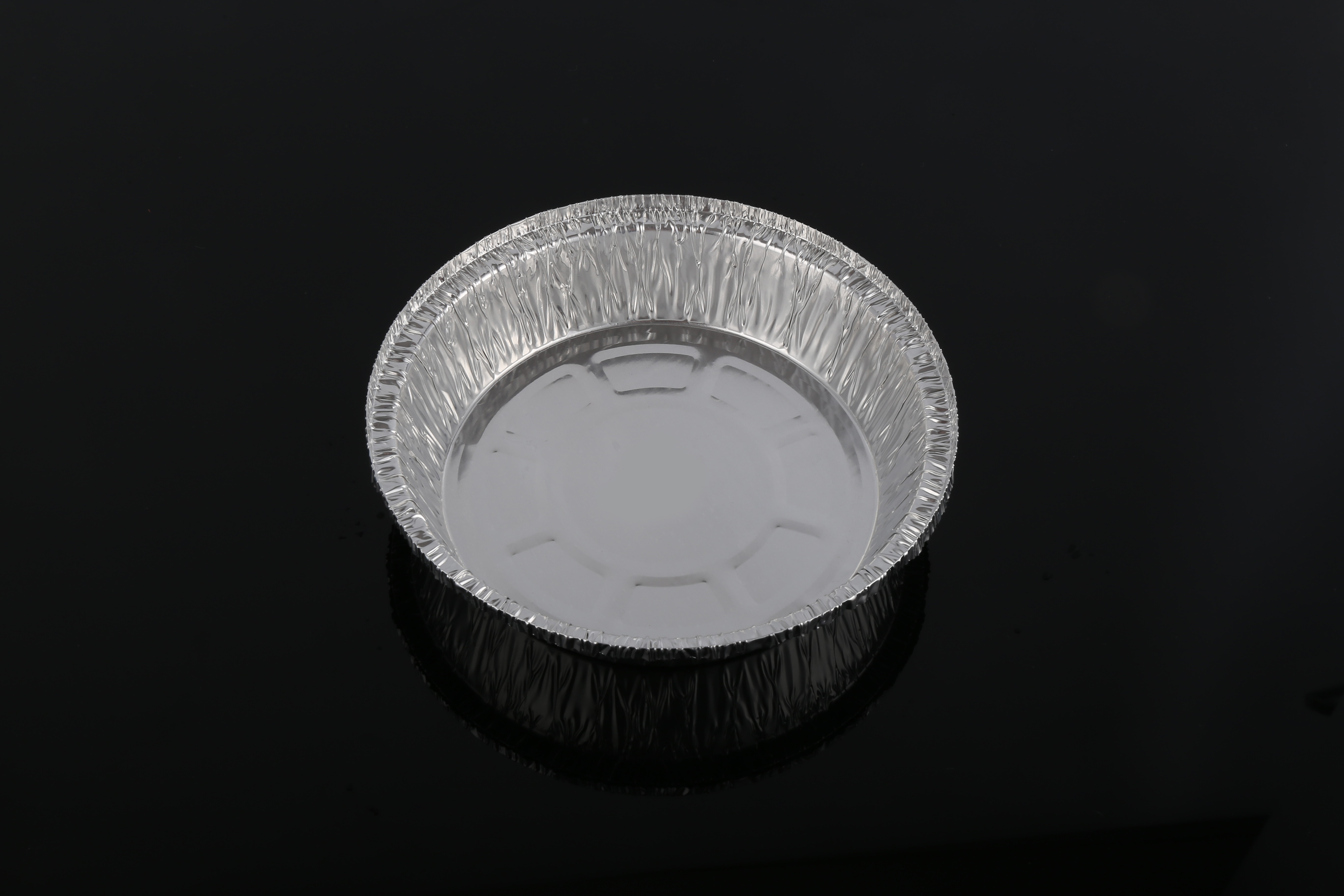 9 Inch Round Foil Pan Disposable Aluminum Food Packing Container