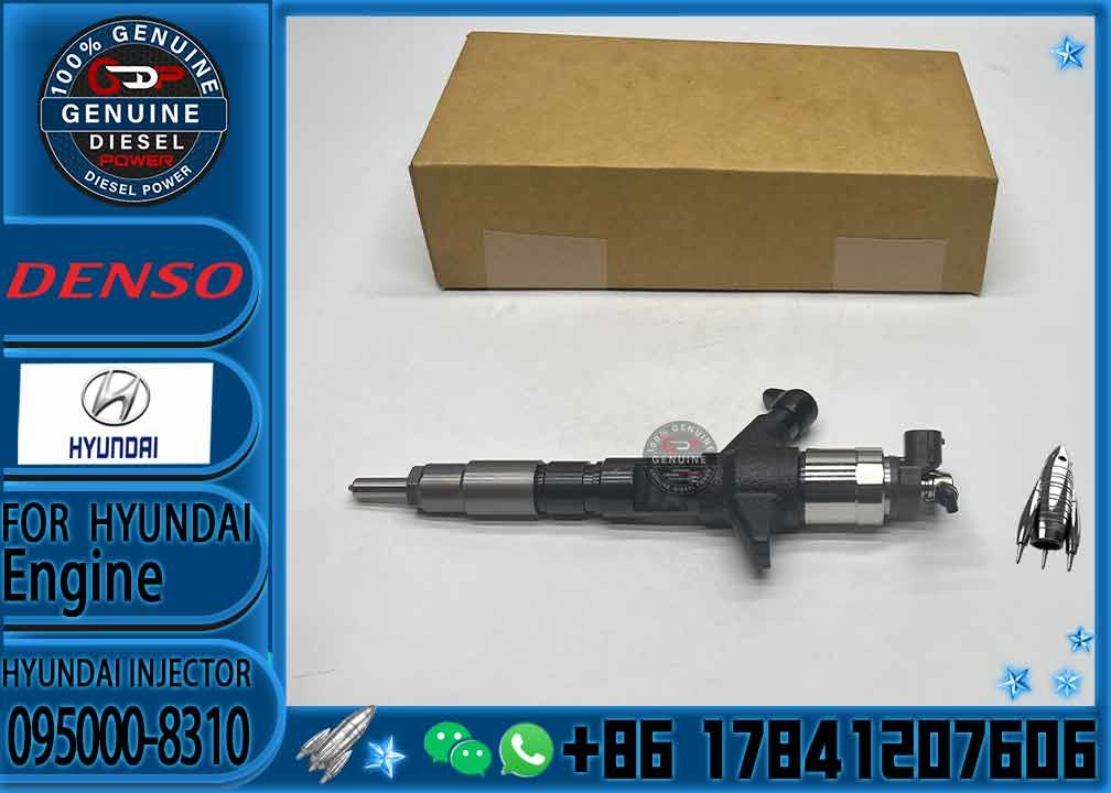 HIGH QUALITY NEW DIESEL FUEL INJECTOR 095000-5550, 33800-45700, 095000-8310 FOR HD78 3.9L ENGINE