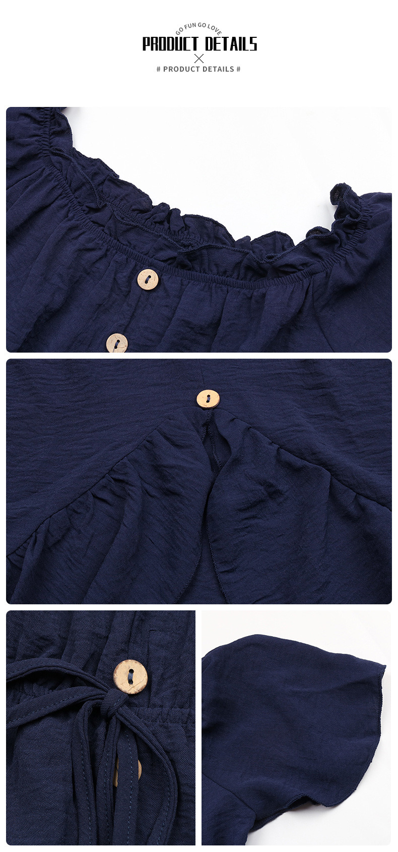 2023 Summer New Europe and The United States Cross-Border Women&prime;s Solid Color off-Shoulder Irregular Dress