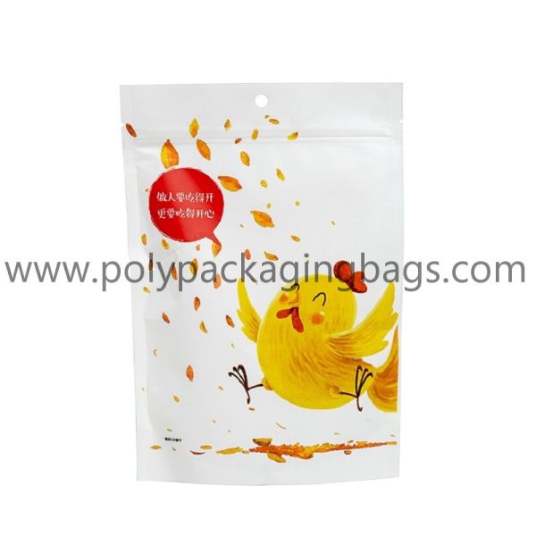 Custom Printed Plastic Snack Dry Fruit Resealable Zip Lock Stand Up Pouch