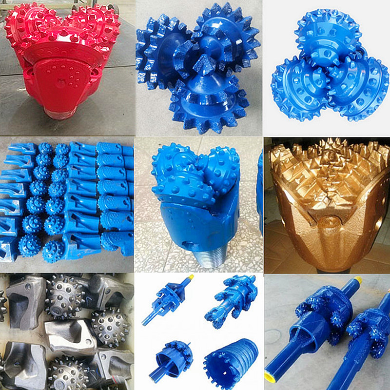 Sealed Bearing Tricone Button Bit Oil Drilling Bit Tungsten Carbide Tricone Rock Drill Bit