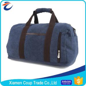 Quality Wholesale Canvas Weekend Duffle Bag Mens Carry On Travel Bag for sale
