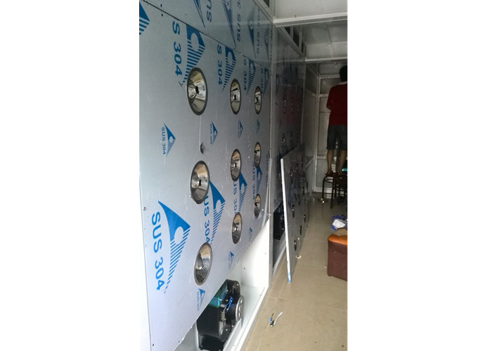 Industrial 3 Person Stainless Steel Air Shower For Bio - Pharmaceutical Plant