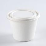 BRC awarded 16oz Plastic free ecofriendly biodegradable disposable food