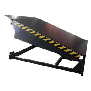 China Powder Coated Loading Dock Leveler Hydraulic Workshop Automatic Dock Plate on sale