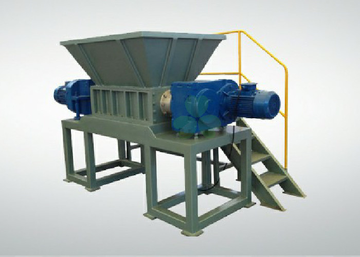 Double Shaft Multi-functional Plastic Shredder Machine / Waste Plastic Crusher