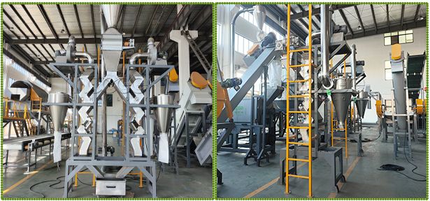 PET Water Bottle Washing Line Crusher Shredder Recycling Machine