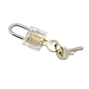 Quality Mini Version Transparent Lock Essential Tool For Locksmith Training for sale