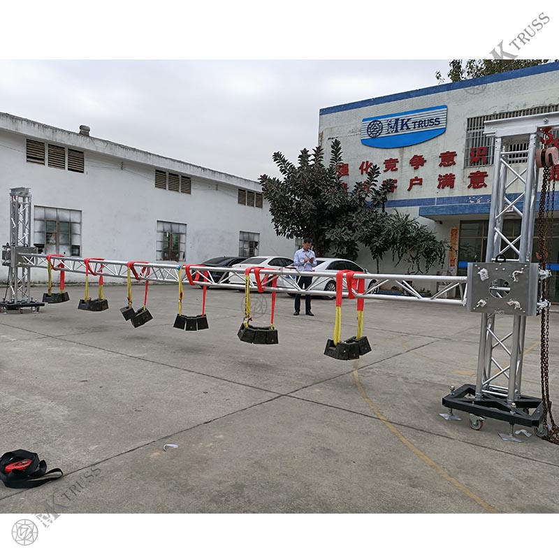 25*2mm Brace Tube Truss Aluminum Tower for Outdoor Event Exhibition Speaker Stand Lift
