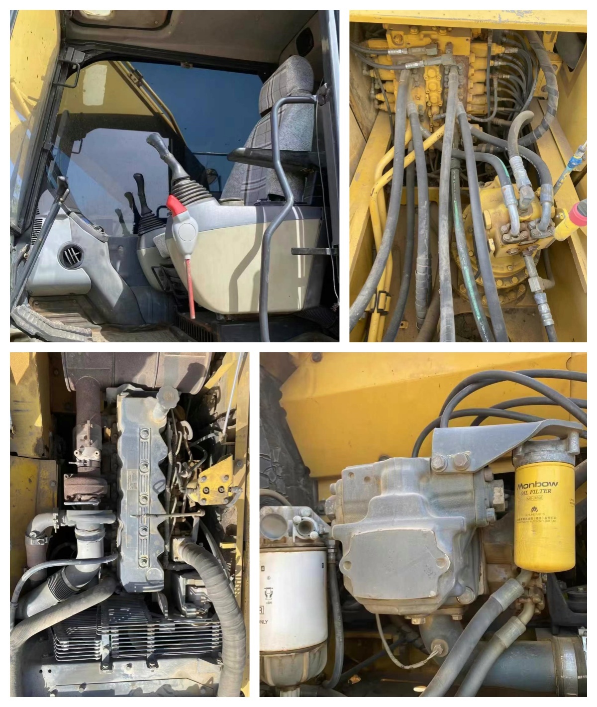 Used Komatsu PC200-8M0 Excavator 20Ton Capacity for Construction