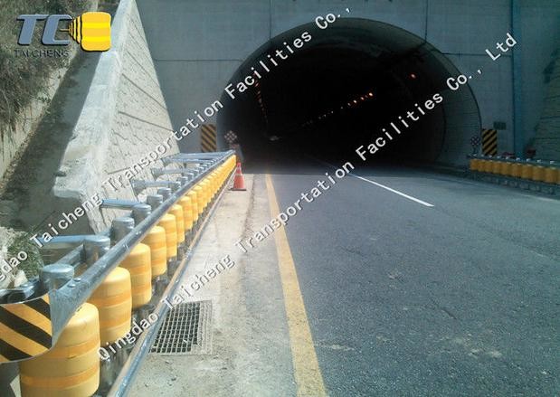 Outdoor Safety Roller Barrier System For 1000mm Spacing Queue Line