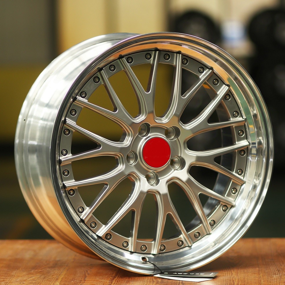 Chinese Alloy wheels 2pcs forged custom design auto parts 5holes 18inch alloy wheels with factory price