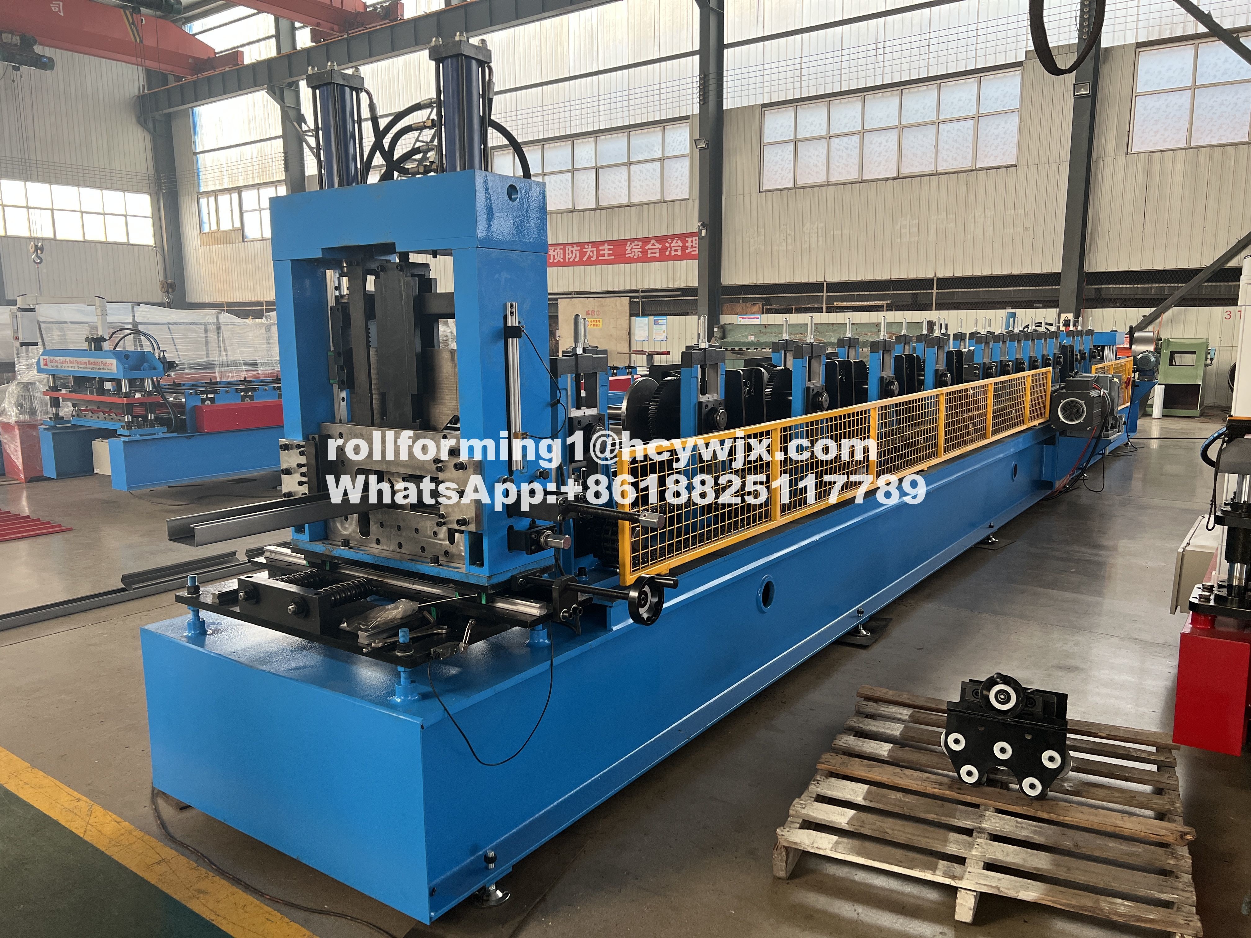 1 Year Plc Control Cz Purlin Roll Forming Machine For 3mm Thickness