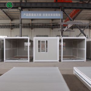 Quality High Strength Steel Prefab Folding Container House Temporary Workspace Connecting Room for sale