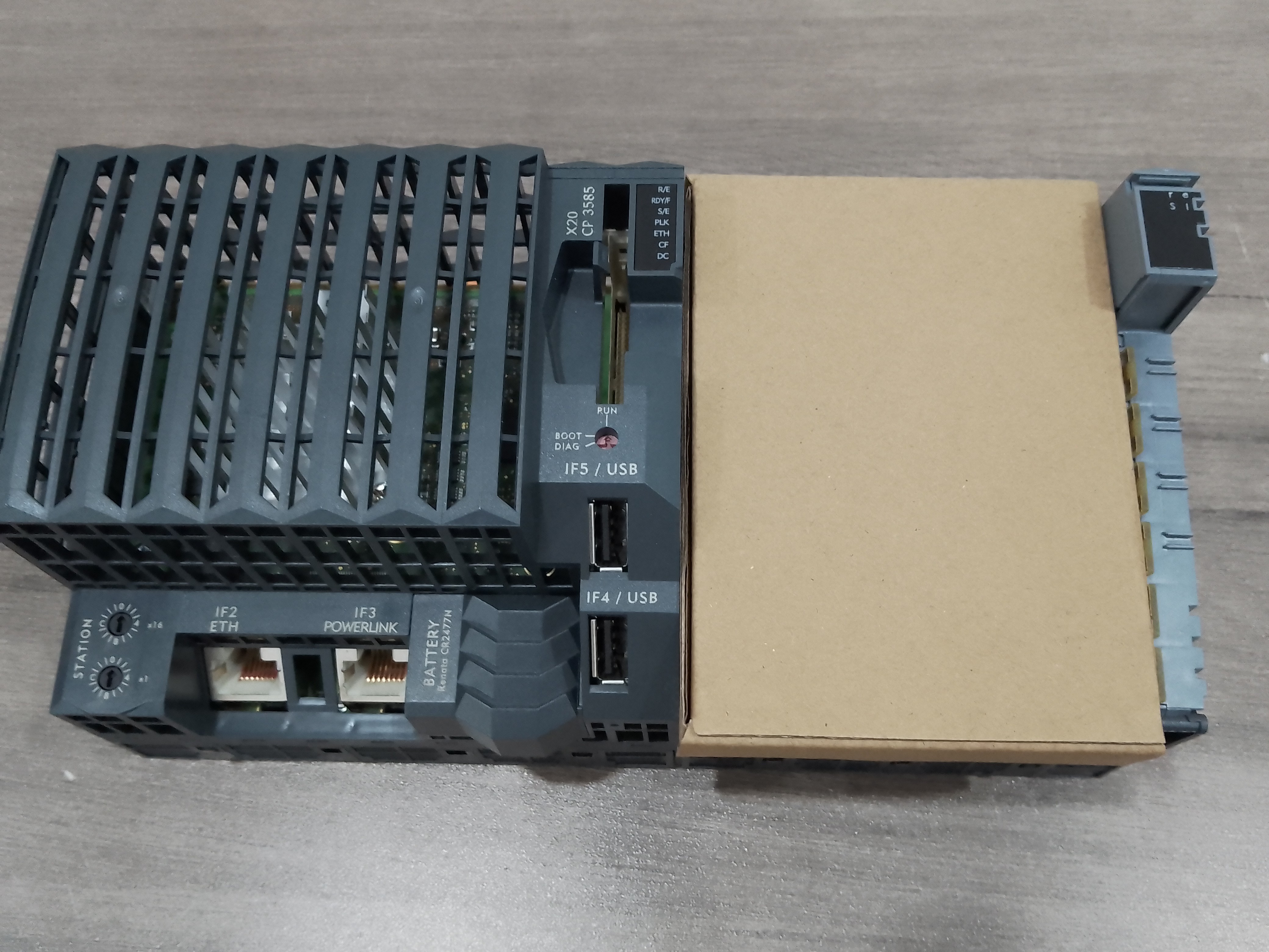 X20CP3585 B&R X20 CPU Module With An Additional I/O Processor