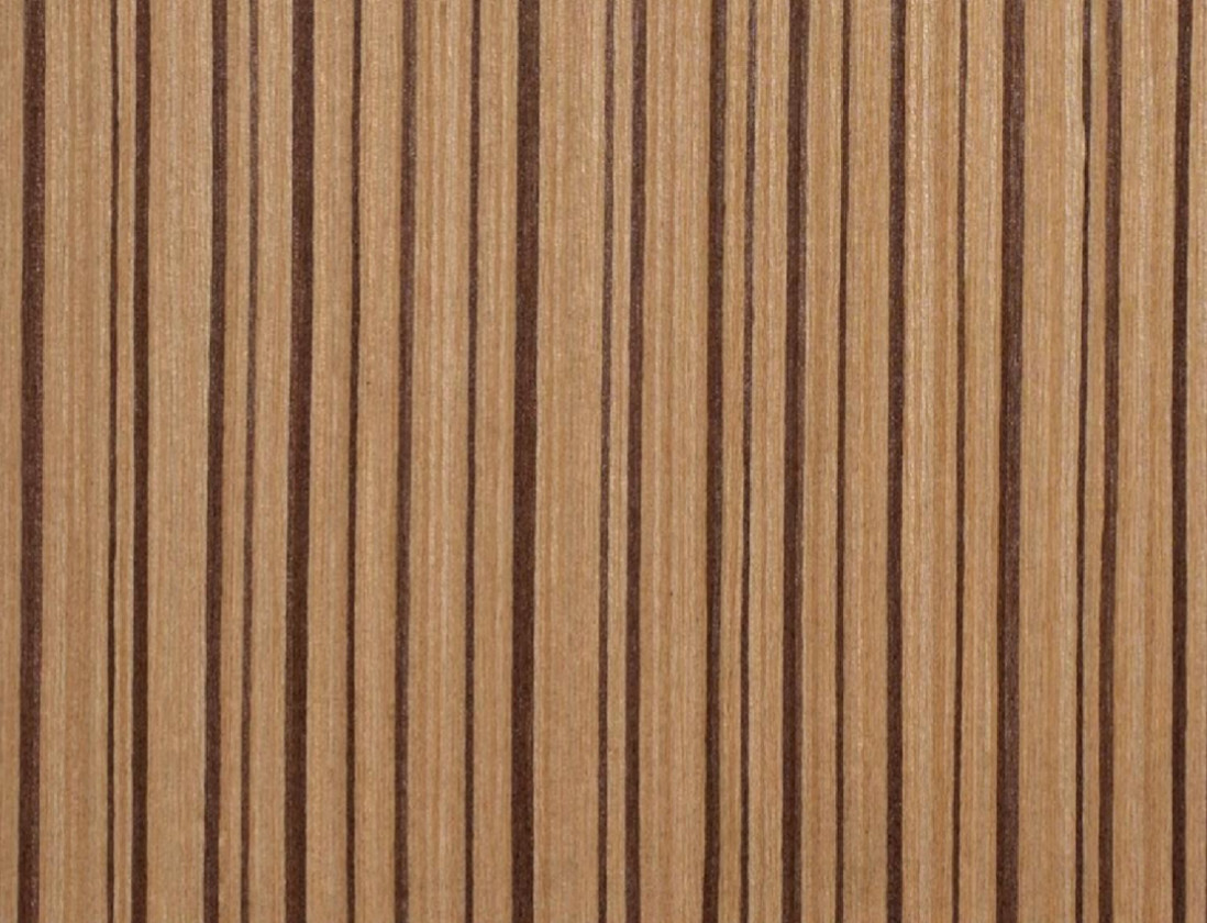 Anti Corrosion Engineered Wood Veneer Zebra Customizable Size