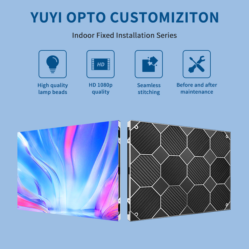 Customized P1.86 Small Pitch LED Display Video Wall With SDK Function / Photo Media