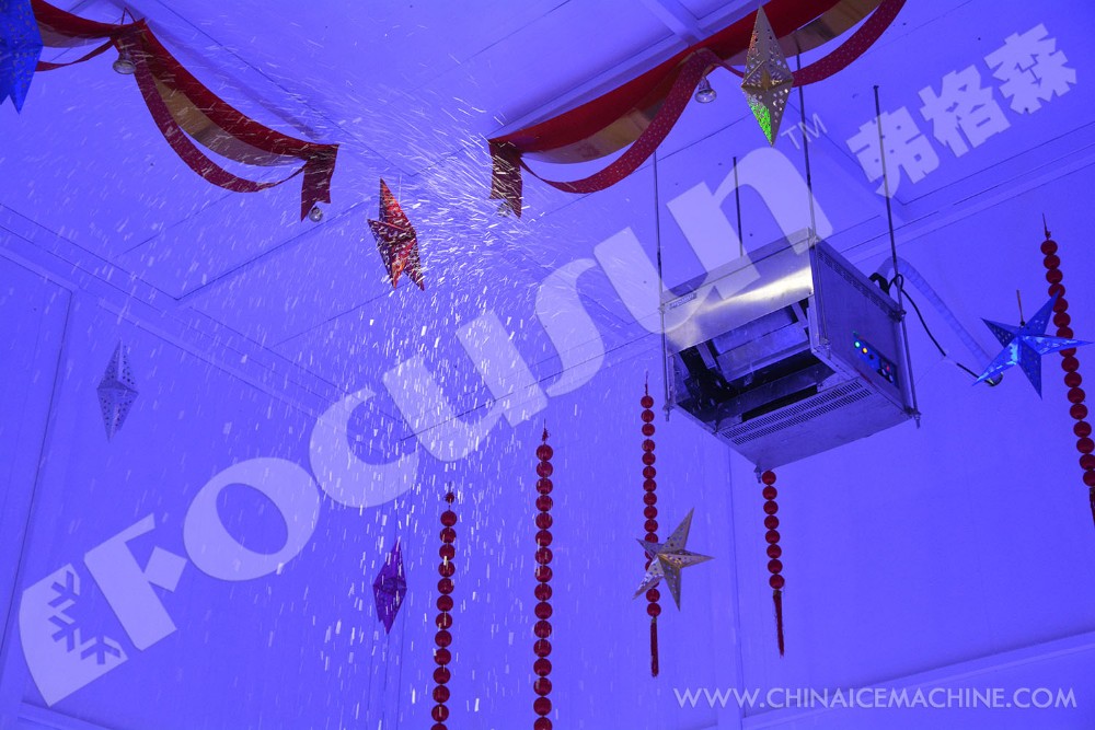 Local Service Location None 2020 Snow Ice Making Systems Machine for Party Khan Steam