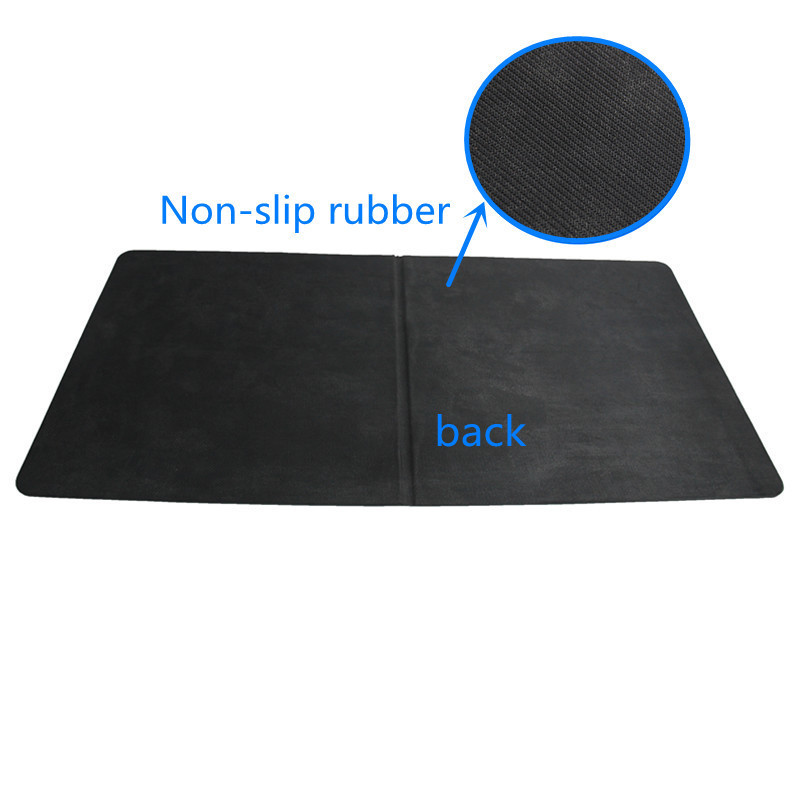 Folding Rectangle Leather Large Table Wireless Charging Mouse Pad Multifunctional