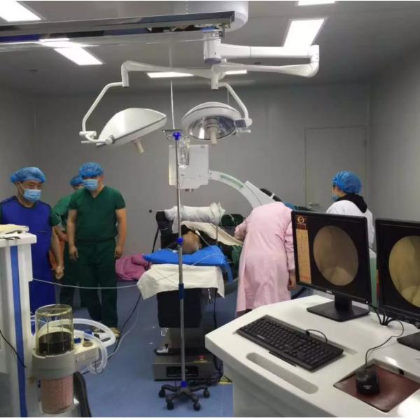 Veterinary mounted ceiling double head halogen surgical operation light ot led surgical lamp price