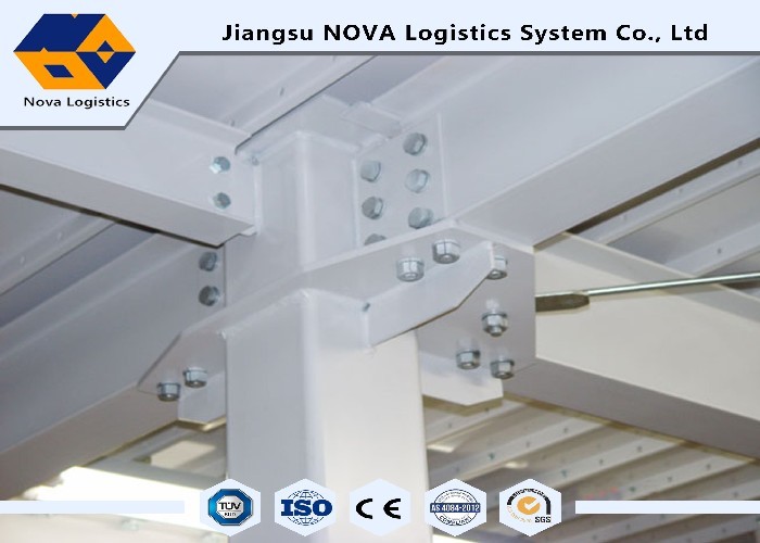 Q235B Cold Roller Steel Multi Tier Mezzanine Rack Systems For Warehouse