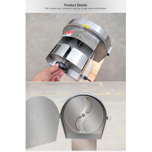 Small desktop slicing and slicing machine commercial household celery stalk vegetables cut into pieces, high yield