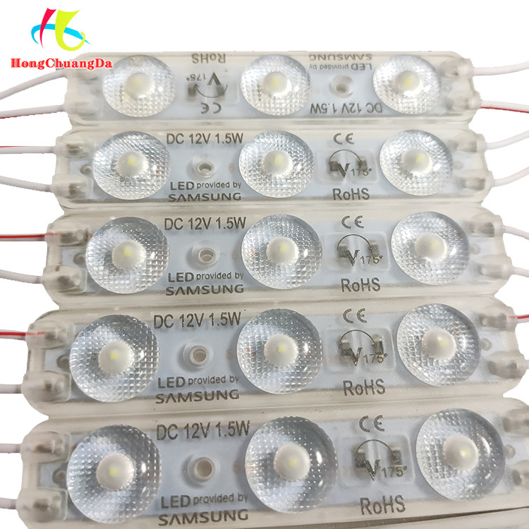 SMD 165LM LED Injection Module 175 ° Three Lamp LED Module 4000K