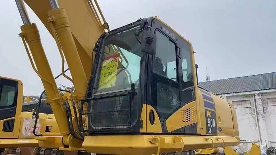 KOMATSU PC500-10 Crawler Used Excavator Digger With 4 Stroke Turbocharged Engine