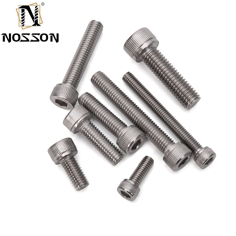 Stainless Steel Bolts m1.6 m2 m2.5 m3 m4 m5 m6 m8 m10 m12 m14 m16 m20 with Zinc-aluminum Coated Finish in DIN Standard