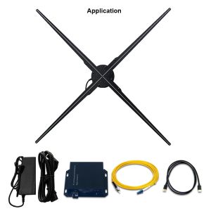 New Technology 100cm 3D LED Fan Hologram Hdmi-input Computer Hdmi-input