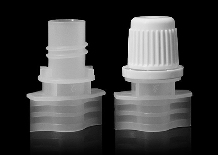 Flexible Packing HDPE Plastic Spout Caps Top On Breakfast Soybean Milk Doypack