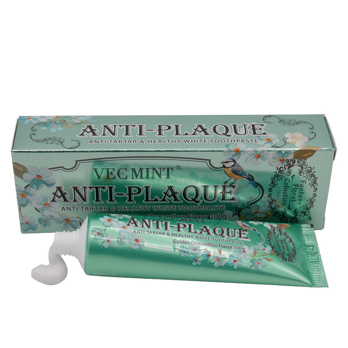 Brightening Mint Flavor Teeth Whitening Toothpaste with Multiple Natural Ingredients