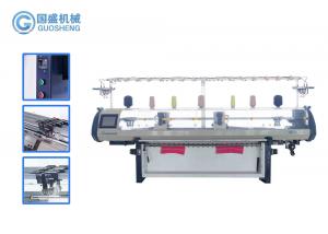 China Jacquard Collar Knitting Machine T Shirt Double Carriage Automatic on sale