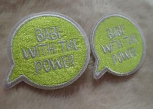 Quality Exquisite And Multicolor Personalised Embroidered Badges , Custom Embroidered Patches For Baby Clothes for sale