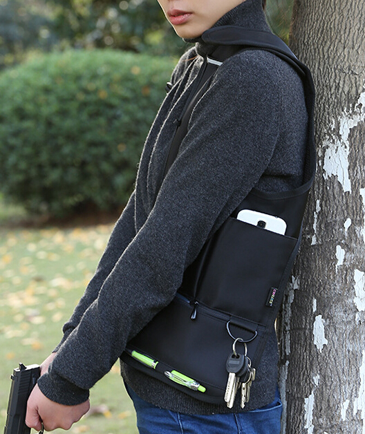 Shoulder Holsters FBI Waist Bag 007 Bag Tactical Chest Bag Nylon Sling Bag