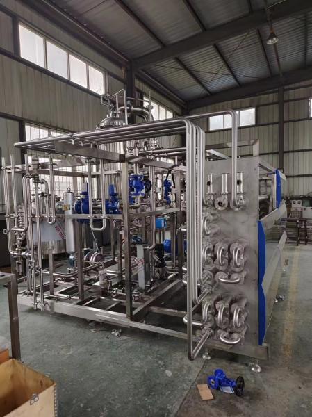 Direct Steam Sterilization New Technology Of DSI Sterilizer / UHT Sterilization