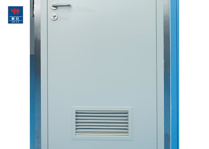 Air Tight Steel Swing Iron Glass 30min Fire Doors For Hospitals