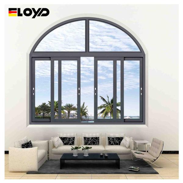 Hurricane Impact Thermal Break Double Glazed Aluminum French Aluminium