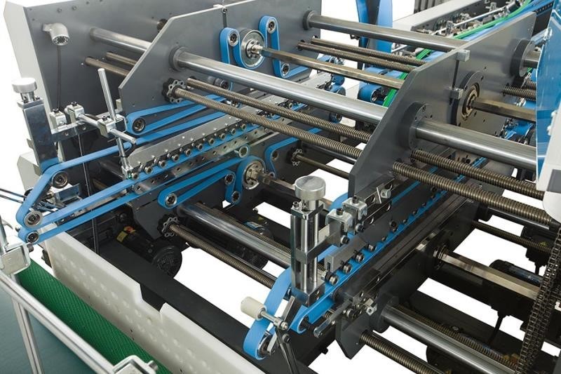 23KW High Speed Automatic Folder Gluer 240m/Min Medium Sized