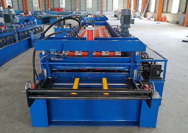 High Speed Roofing Sheet Roll Forming Machine Main Frame Structure 350H Steel