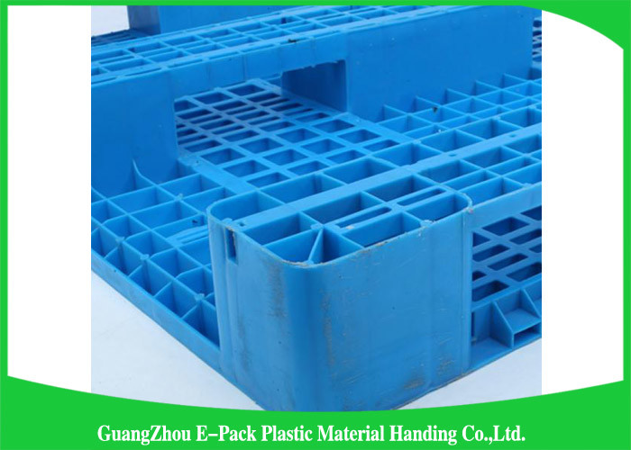 Durable Heavy Duty Plastic Pallets Transport Moving Anti - Slip With Steel Tubes Inside