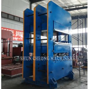 Custom 1100T Rubber Vulcanizing Press Machine Full Automatic