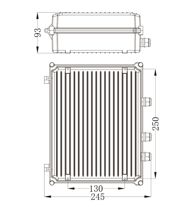 IP65 AC120V Obstruction Light Controller
