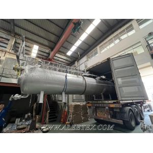 SUS 316L Energy Saving Uniform Dyeing Machine